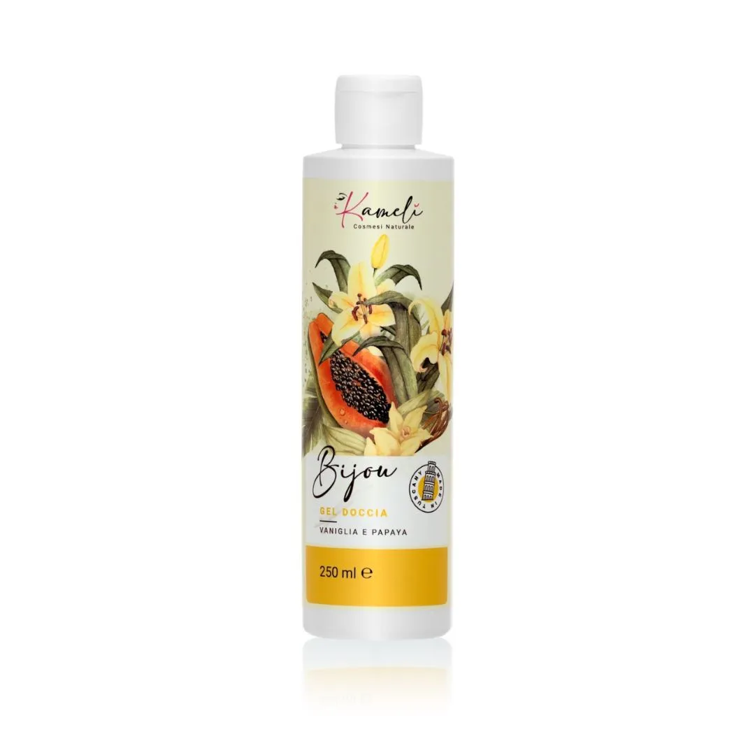 Bijou gel doccia Vaniglia e Papaya 250ml – Kamelì