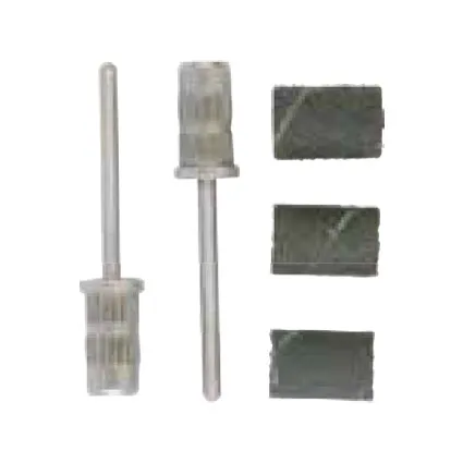 KIT FRESE mandarini per anelli abrasivi 2 pz+3 anelli 80/120/240
