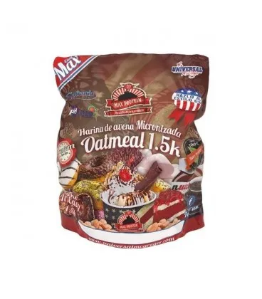 Farina di avena aromatizzata micronizzata con dolcificante al gusto di Big Crac-OATMEAL BIG CRAC-MAX PROTEIN