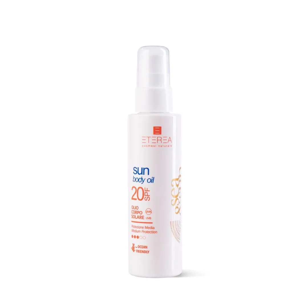 Sea e Sun Olio Solare corpo 20spf Sun Body Oil – Eterea