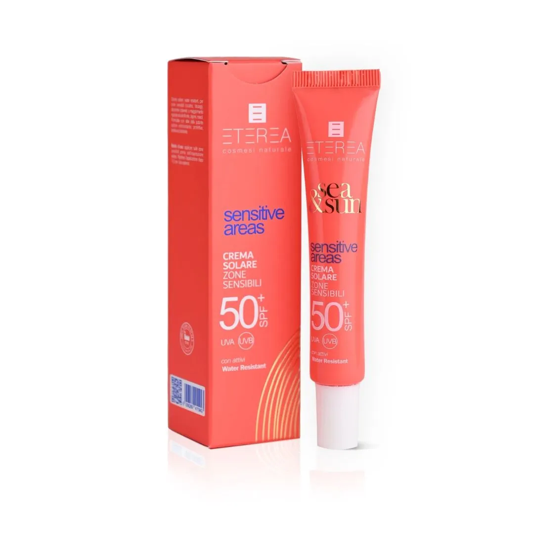 Sea e Sun Crema solare zone sensibili 50+spf Sun Screen Sensitive Areas – Eterea