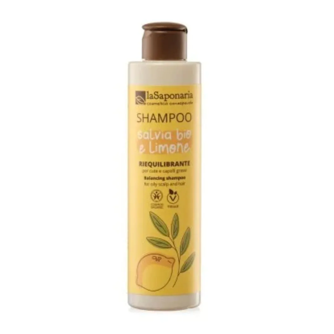 Shampoo Bio Salvia e Limone – La Saponaria