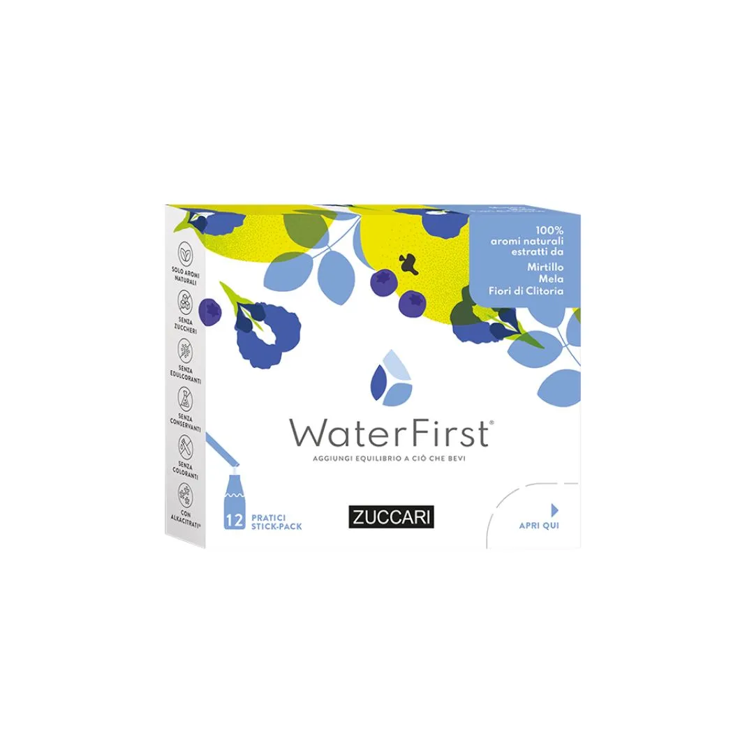 WaterFirst Mirtillo Mela Fiori di Clitoria – Zuccari