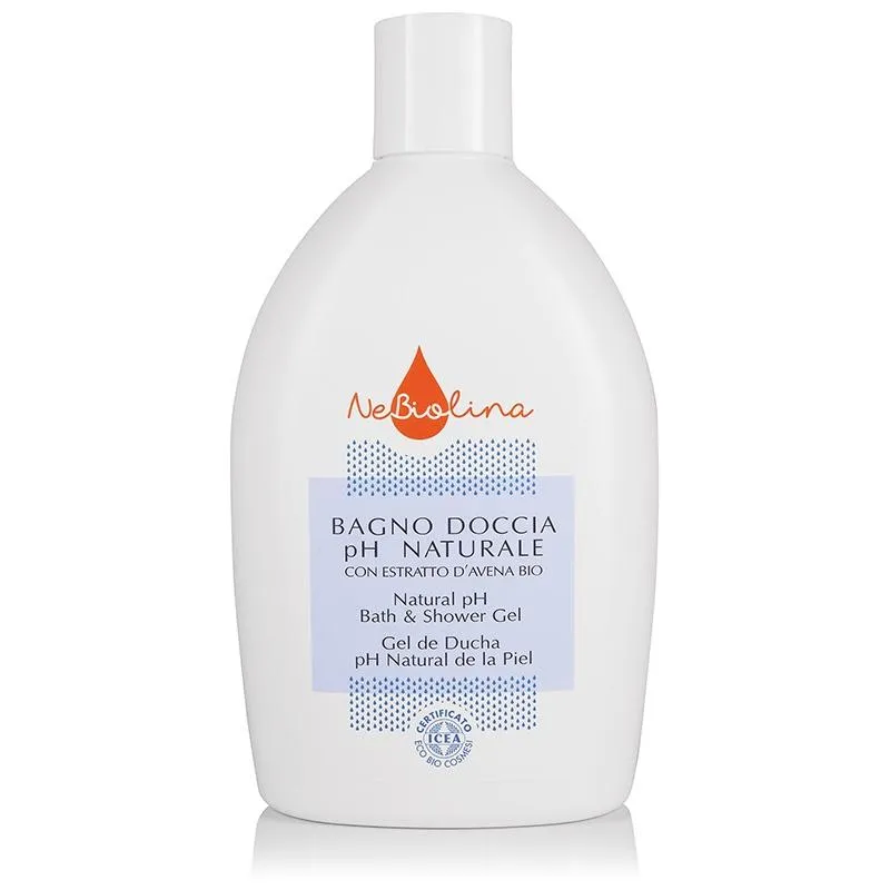Bagno Doccia pH naturale con estratto d’Avena Bio – Nebiolina