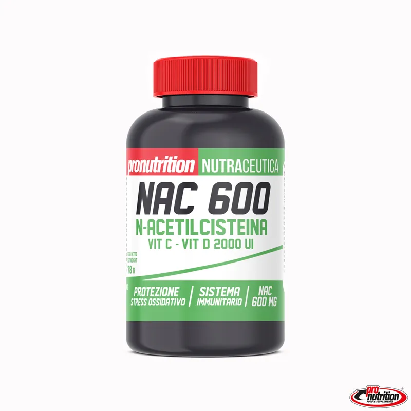Antiossidante NAC con vitamina C e Vitamina D in compresse