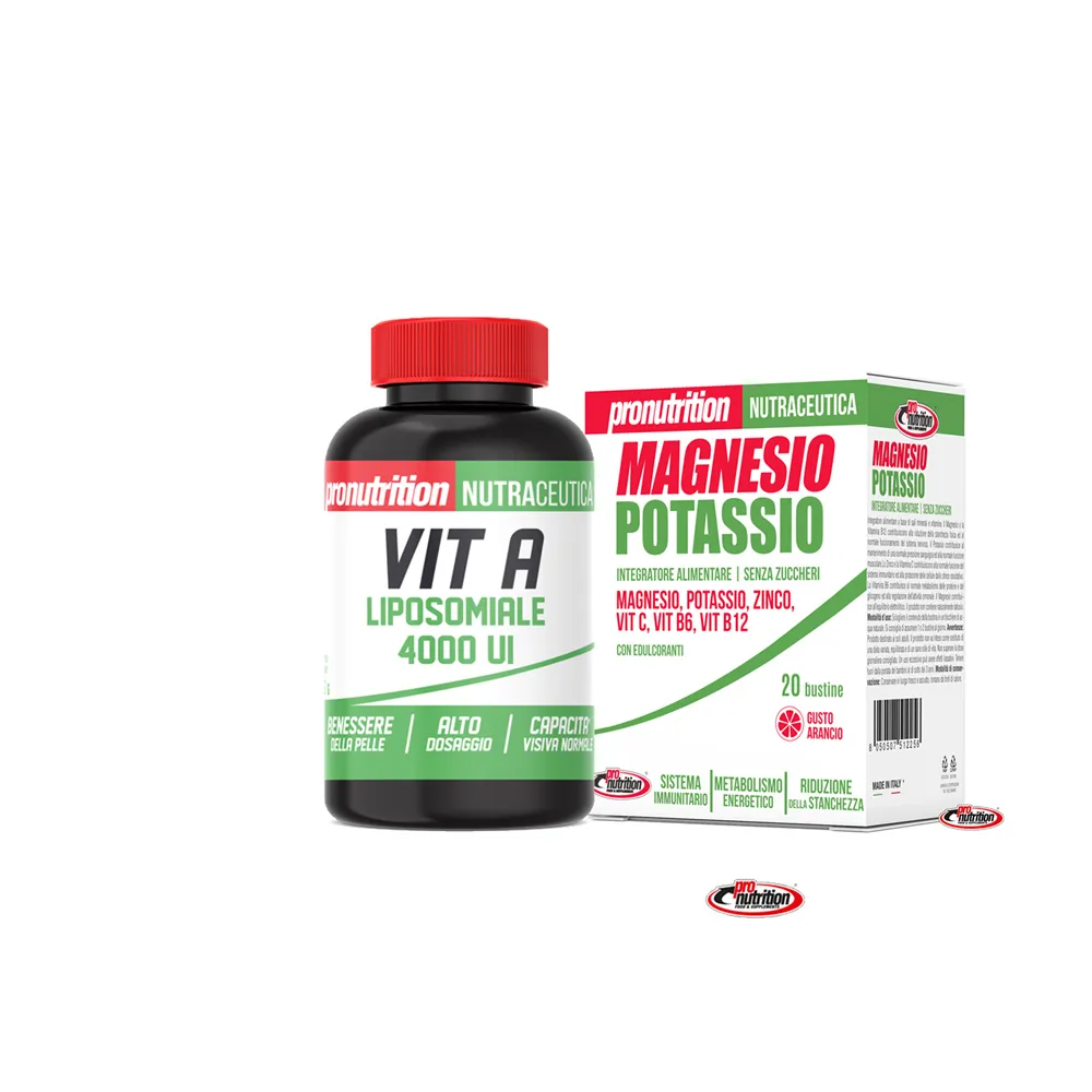kit Estate integratori di Vitamina A e magnesio e potassio