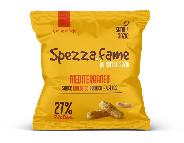 Chips pratiche e veloci per contrastare la fame al gusto mediterraneo- Spezza.fame MEDITERRANEO -SANO E SAZIO