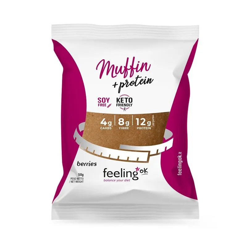 Kit risparmio 10 muffin keto Frutti di Bosco Feeling Ok - immagine 2
