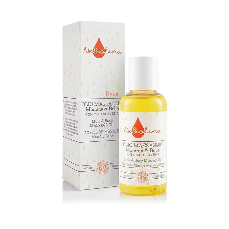 Olio massaggio Mamma e Bebè – Nebiolina