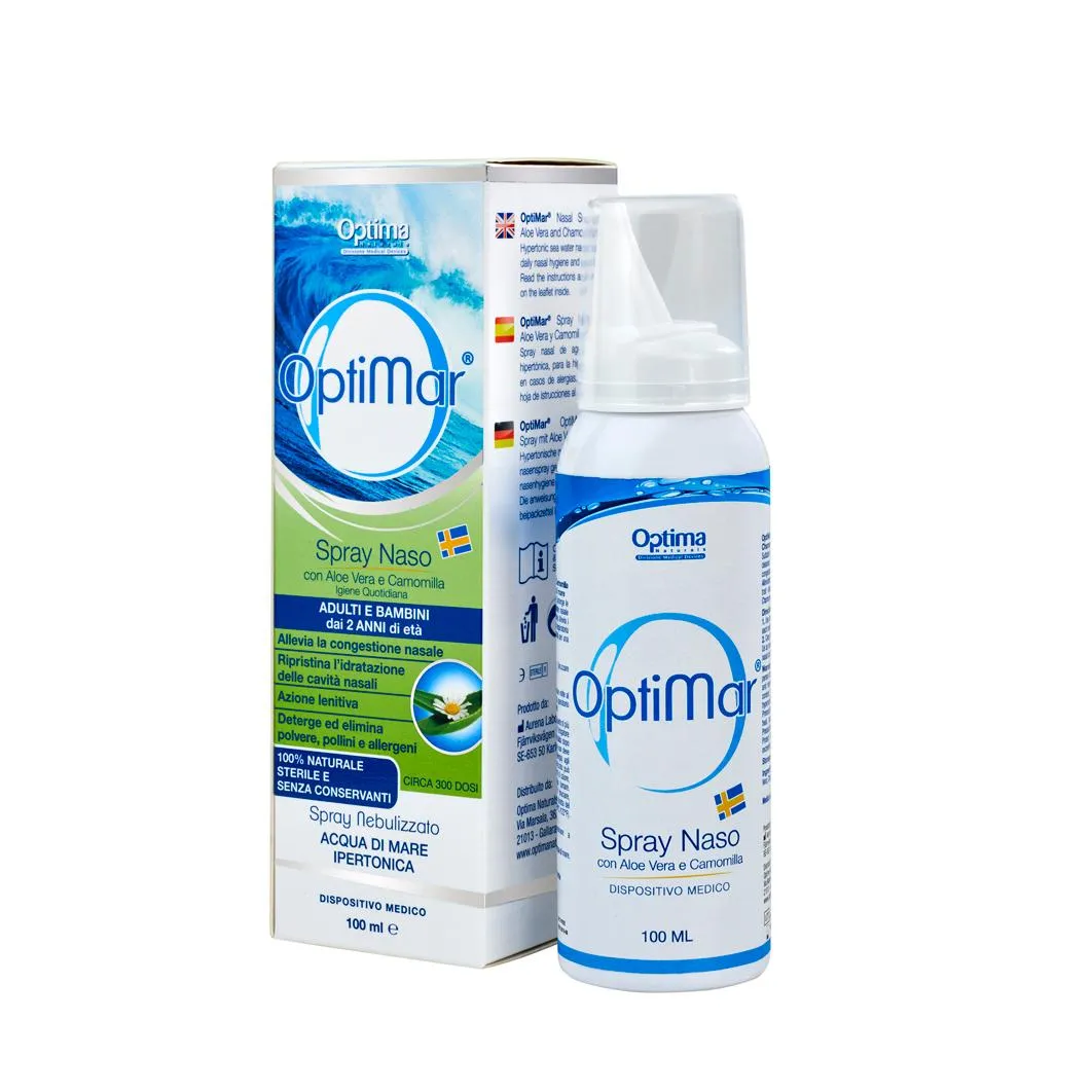 Optimar Spray Naso Aloe/Camomilla – Optima Naturals