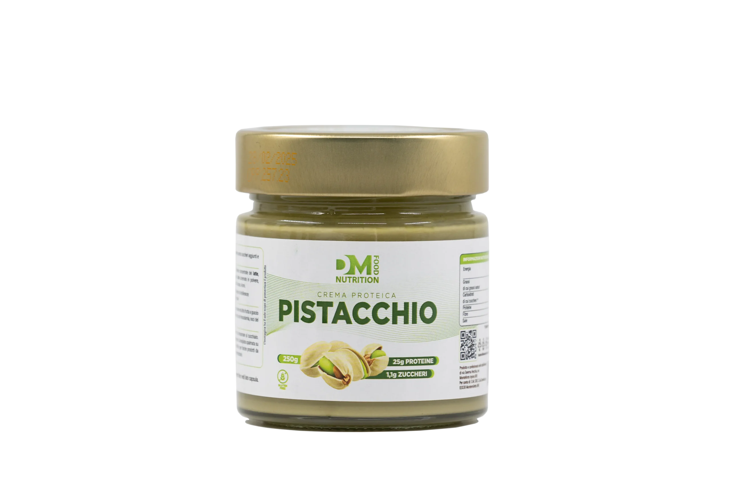 PISTACCHIO- Crema spalmabile proteica al Pistacchio-