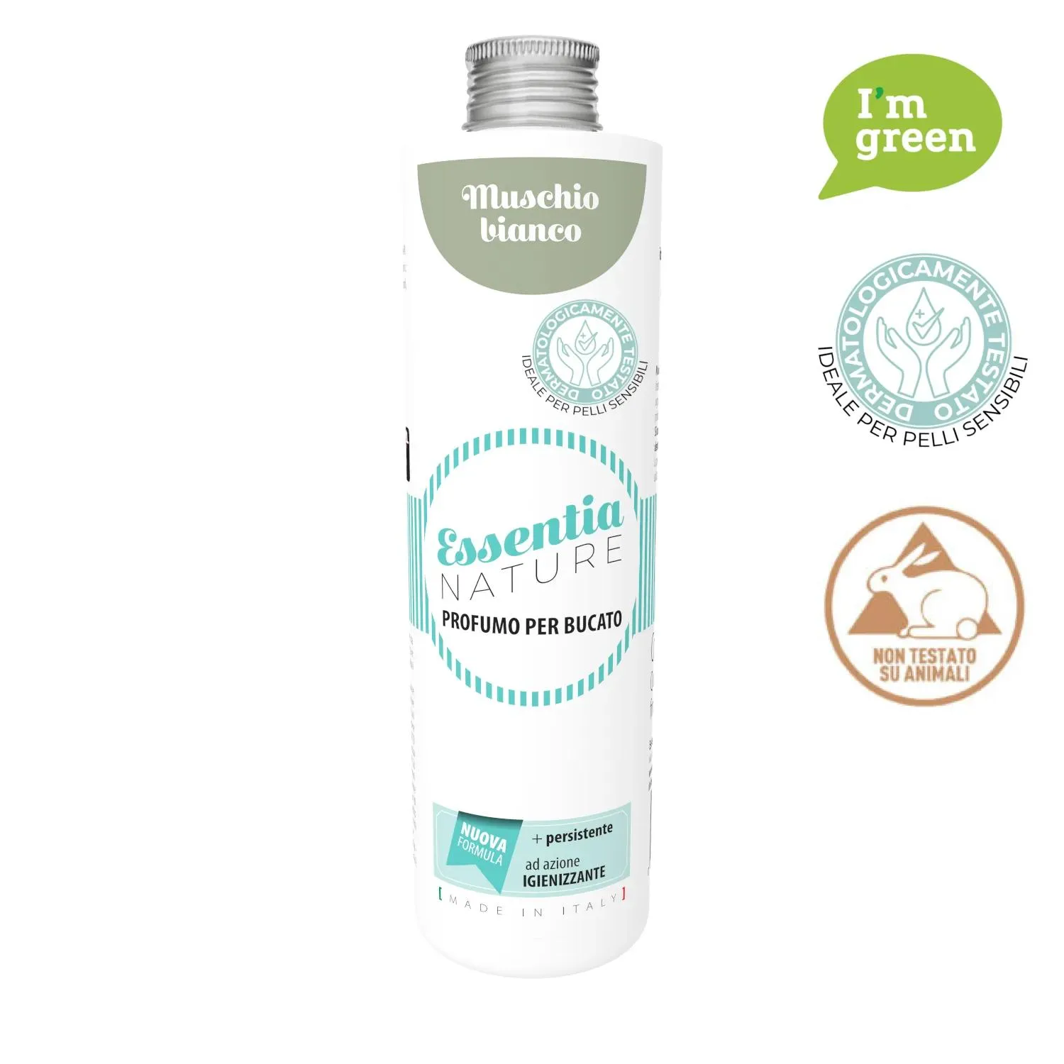 Profumo per Bucato Muschio Bianco 250ml – Essentia Nature