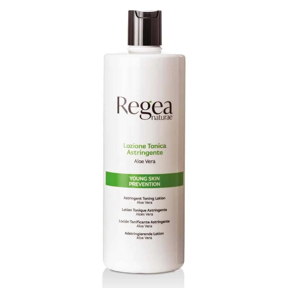 Lozione tonica neutra astringente all’estratto di Aloe Vera 500ml REGEA