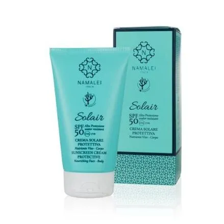 Solair Crema Solare Protettiva Nutriente Viso Corpo Spf 50 – Namalei.