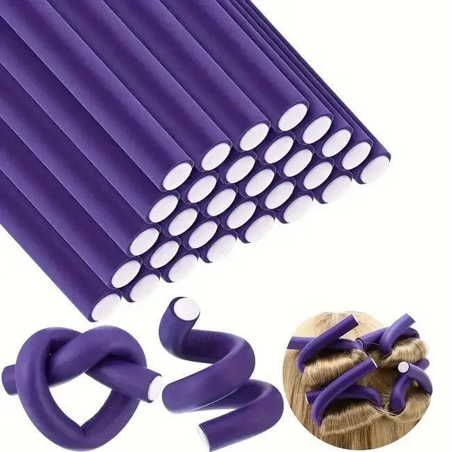 BIGODINO FLESSIBILE RICCIO VIOLA D. 20X180 mm 10 PZ (min 6 conf)