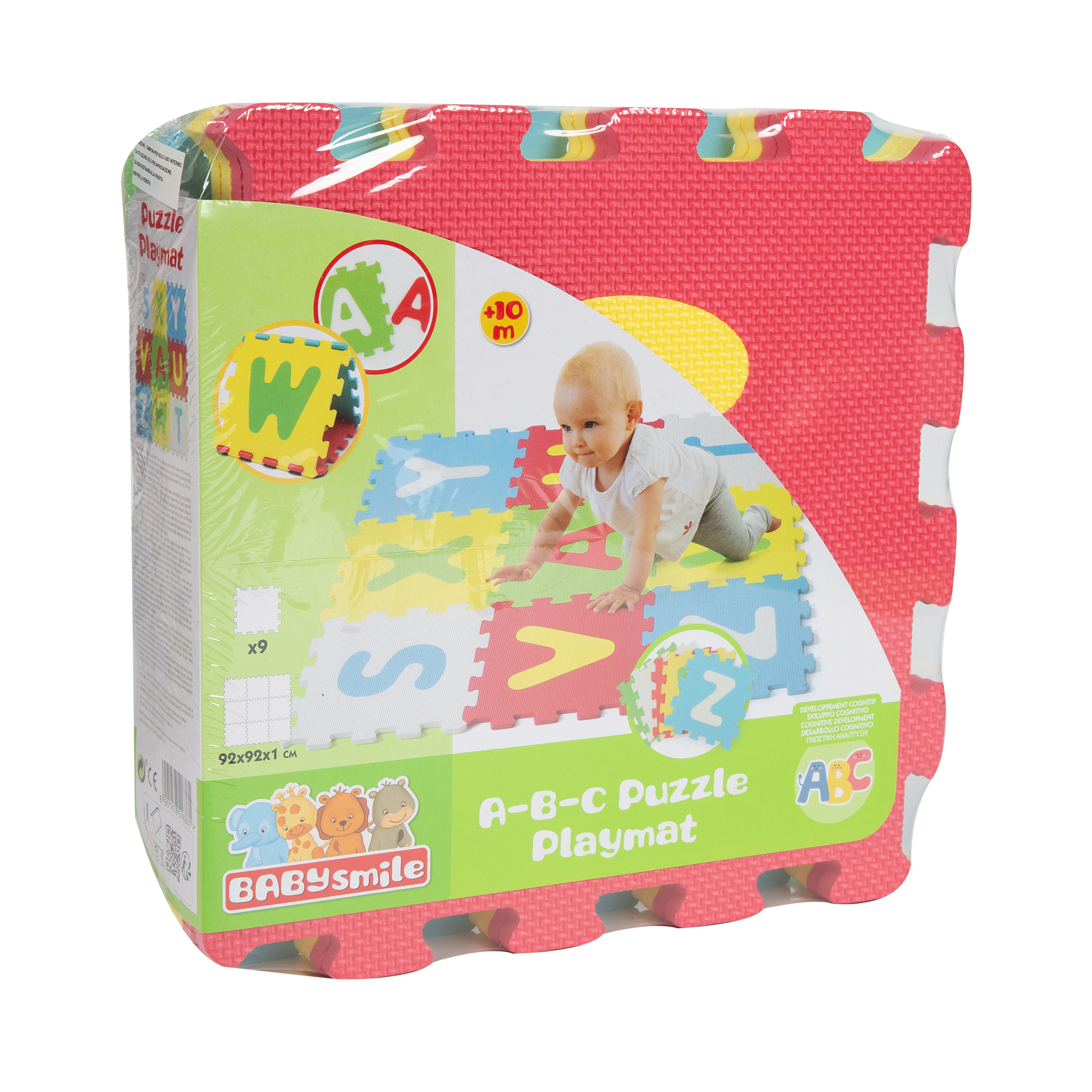 Tappeto puzzle lettere 9pz - immagine 2