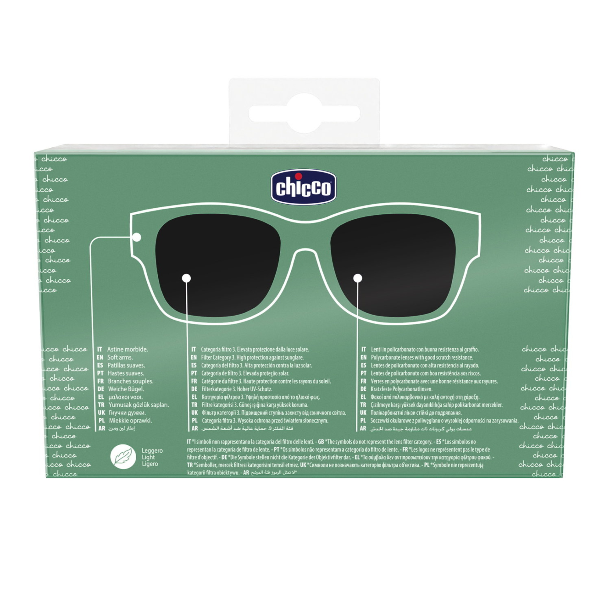 Occhiale da sole 12m+ verde – chicco - immagine 4