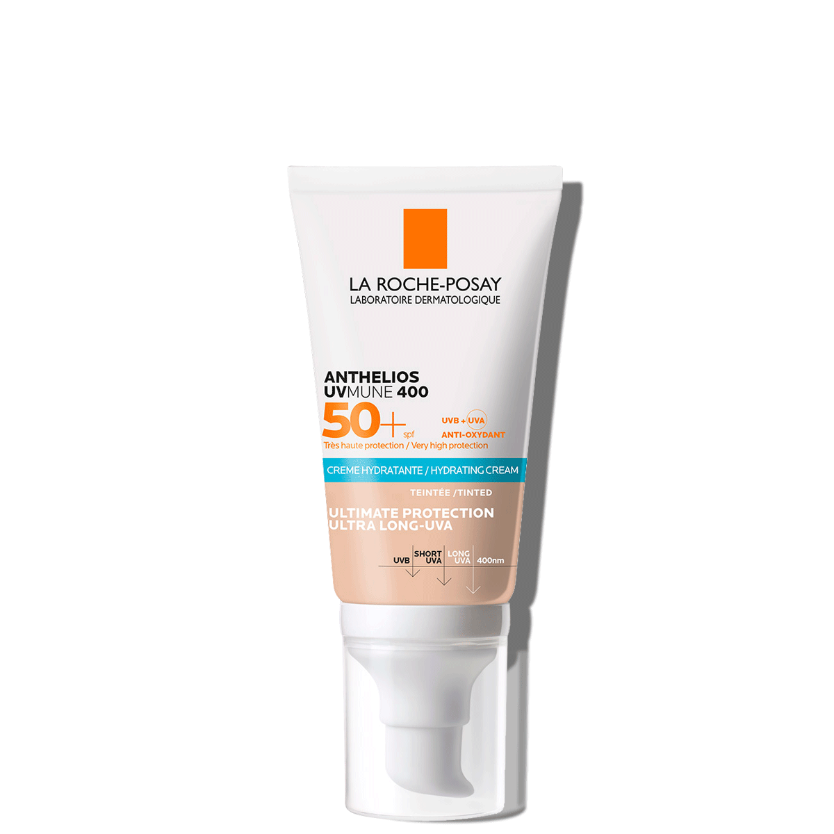 La Roche-Posay Anthelios UVmune 400 Crema Idratante Colorata con Profumo SPF50+ – 50ml