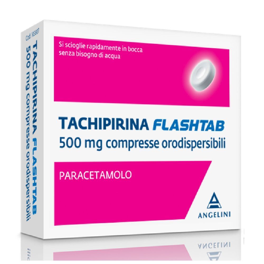 Tachipirina Flashtab 500mg – 16 compresse orodispersibili