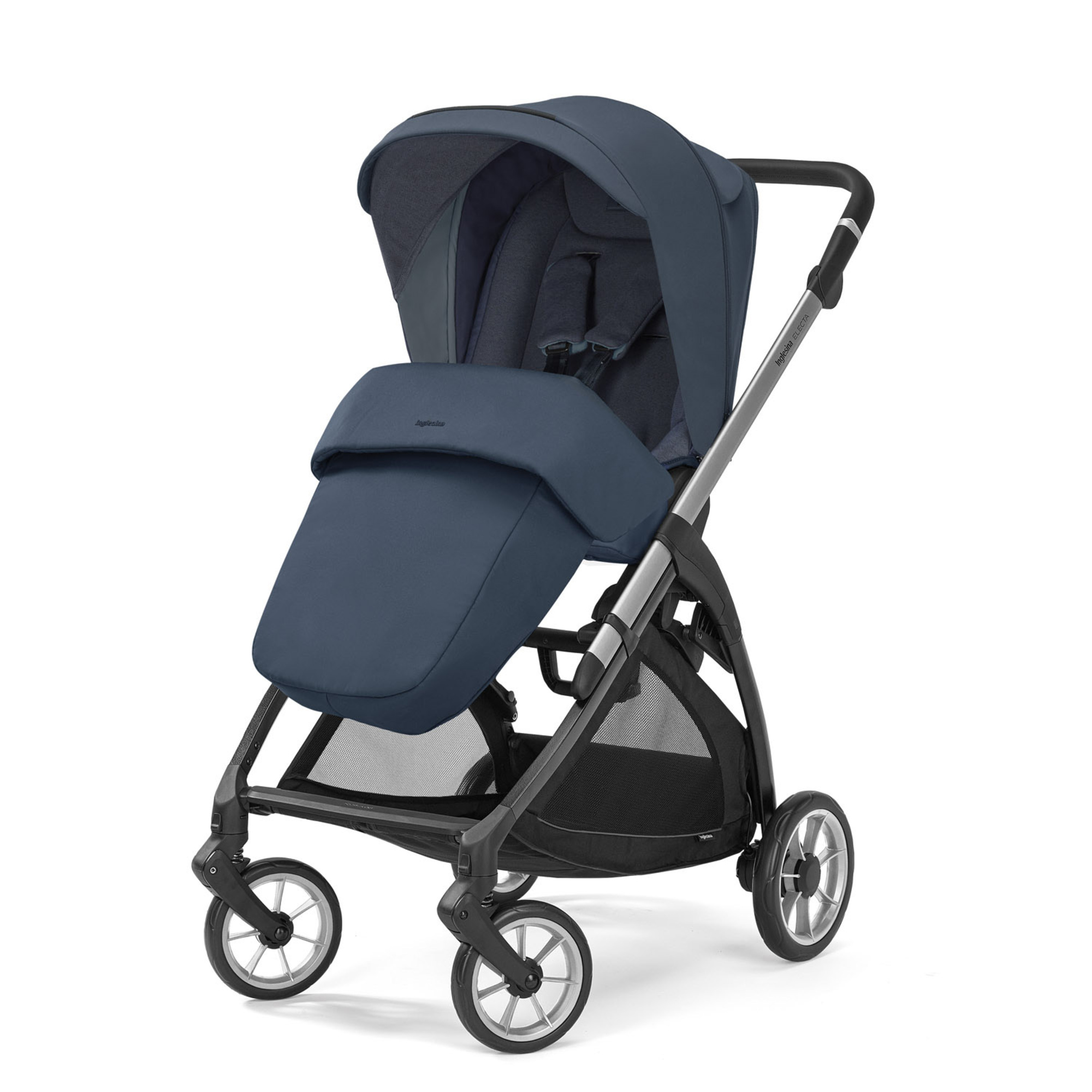 Electa system duo colore hudson blue telaio silver black – inglesina - immagine 4