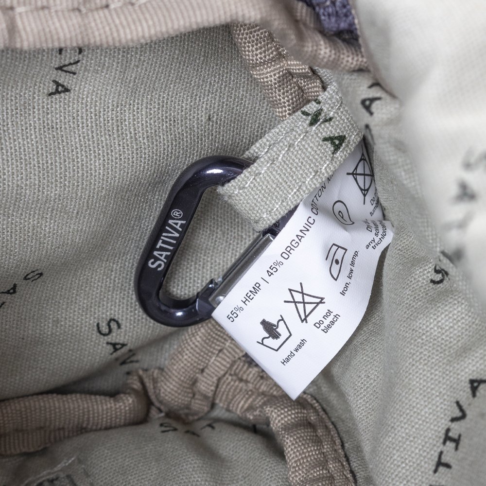 THE MINI BARREL BAG (SMALL – PLUM) – Sativa Hemp Bags - immagine 8