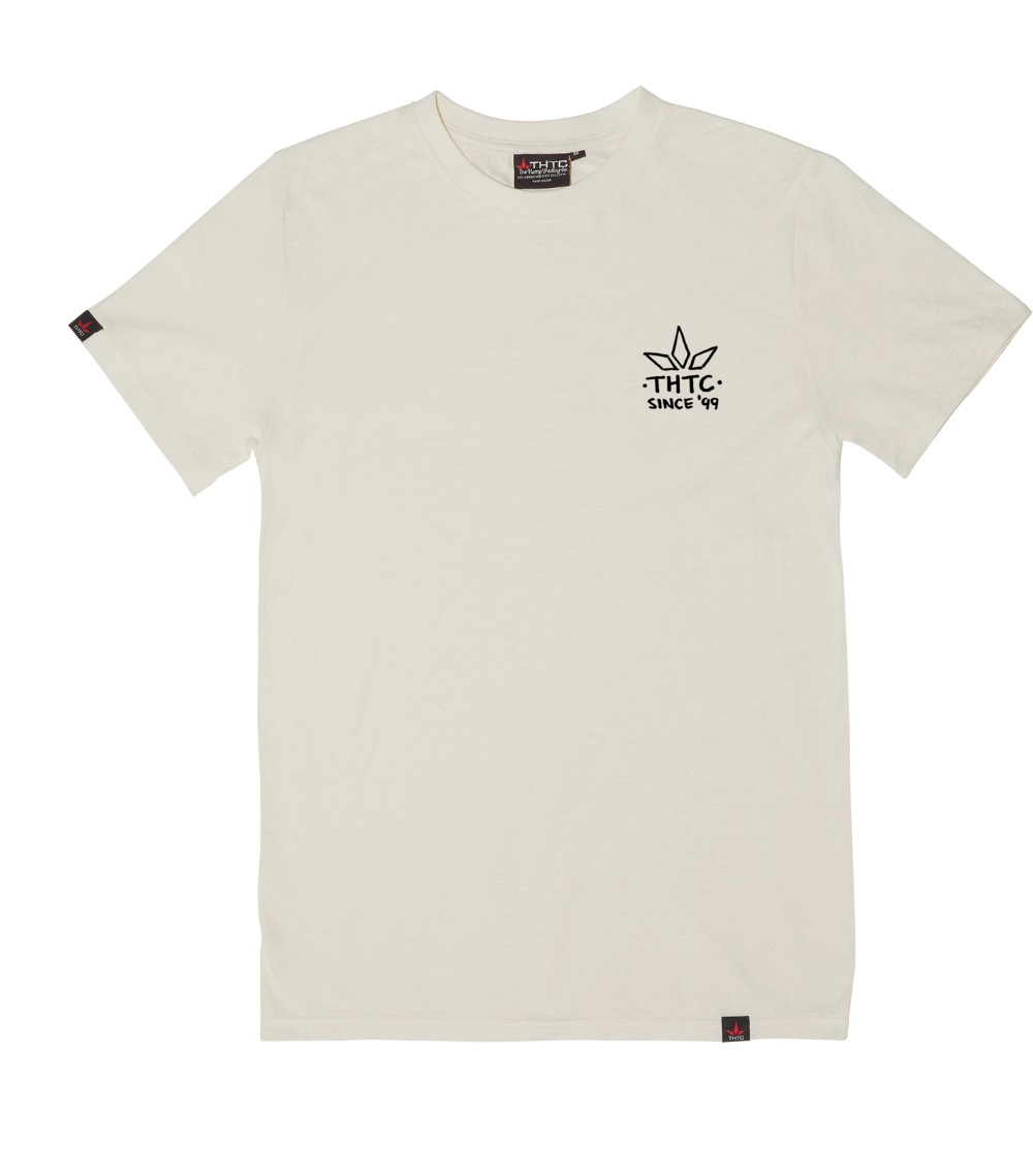 BACK TO THE REAL – T-shirt NATURAL canapa e cotone – THTC